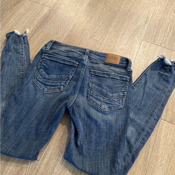 Women’s Skinny Buckle Jeans - Picture 1 of 3